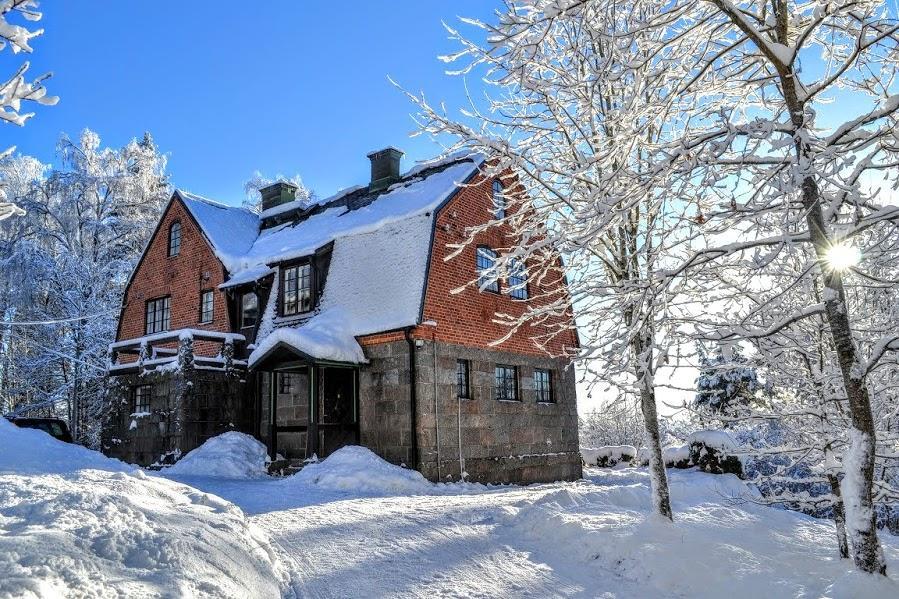 منزل الضيف Mullsjö  في Marston Hill المظهر الخارجي الصورة