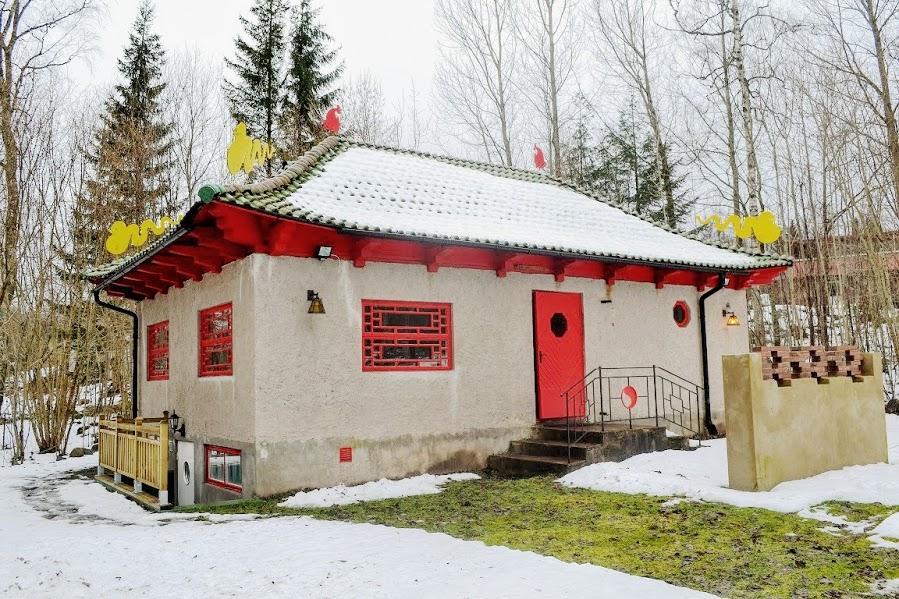 منزل الضيف Mullsjö  في Marston Hill الغرفة الصورة