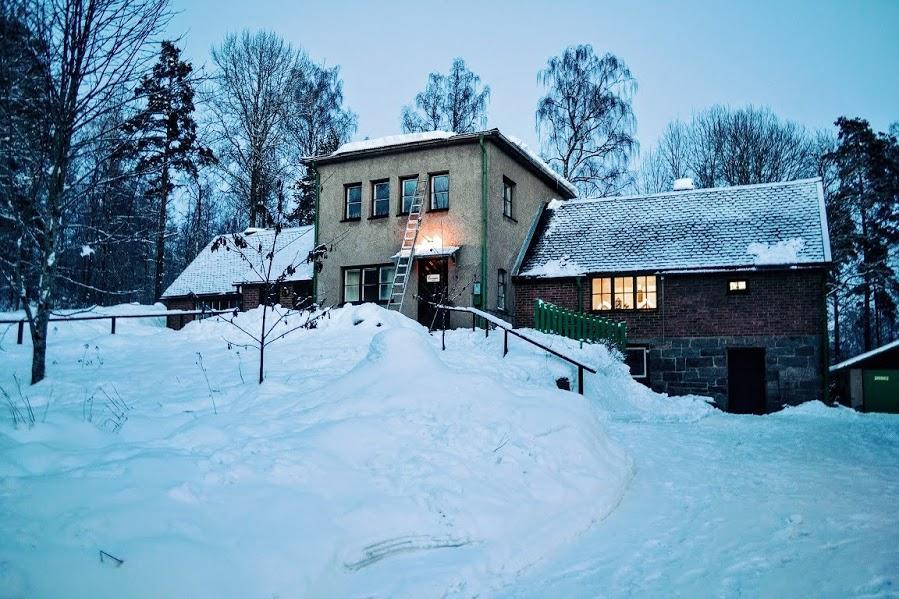 منزل الضيف Mullsjö  في Marston Hill المظهر الخارجي الصورة